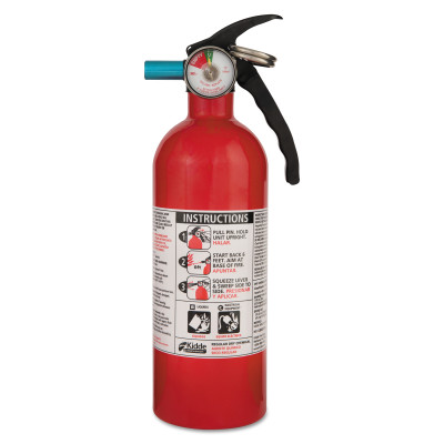 FA W/GAUGE BASIC 61CI FIRE EXTINGUISHER-KIDDE SAFETY-408-21005944MTL