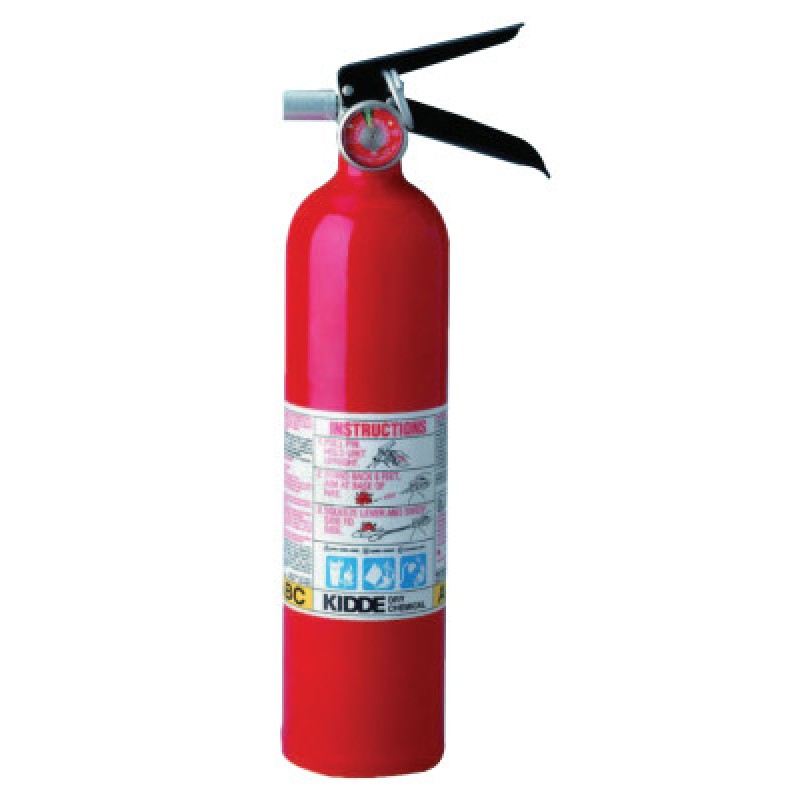 2.6LB. TRI-CLASS DRY CHEMICAL FIRE EXTINGUISHER-KIDDE SAFETY-408-466227