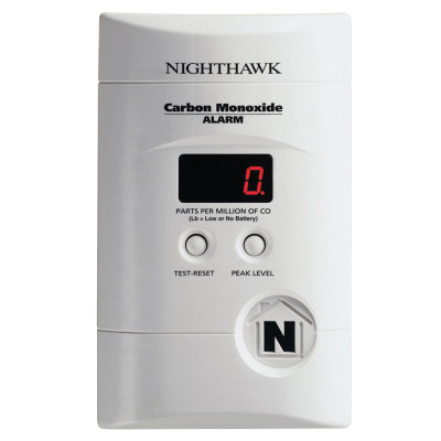 CO2 DETECTOR W/ PULLOUTADAPTER 9V LED-KIDDE SAFETY-408-900-0076-01