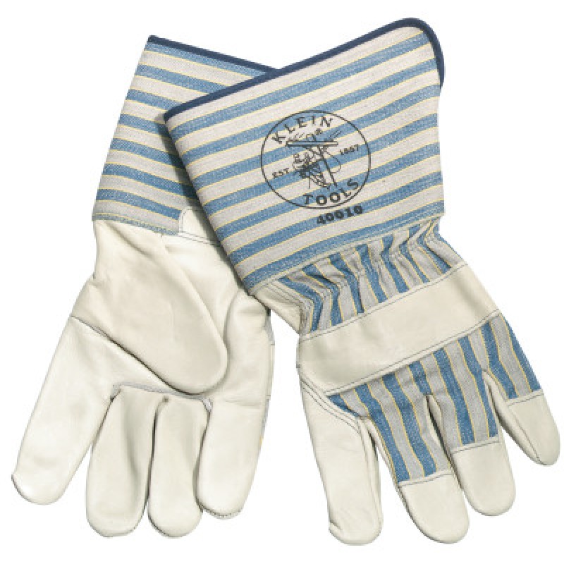 LONG CUFF LEATHER GLOVE-KLEIN TOOLS*409-409-40010