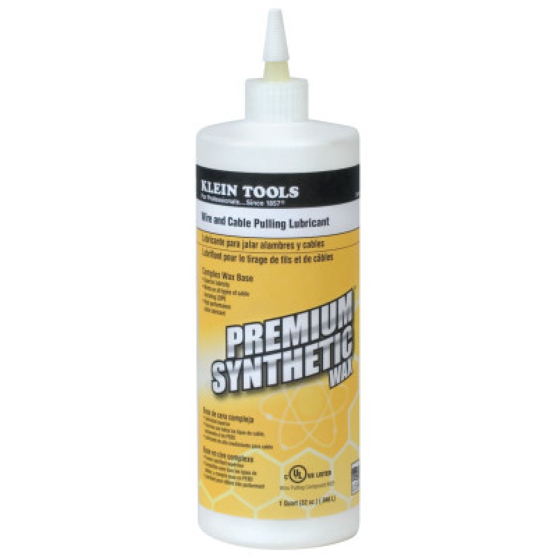 WIRE & CABLE PULLING LUBRICANT SYN. WAX 1 QT.BTL-KLEIN TOOLS*409-409-51010