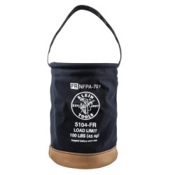 FLAME-RESISTANT CANVAS BUCKET-KLEIN TOOLS*409-409-5104FR