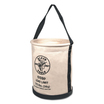 12"DIAX15"H CANVAS BUCKE-KLEIN TOOLS*409-409-5109P
