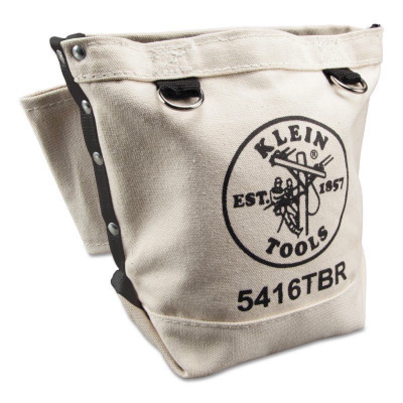 BOLT RETENTION POUCH  CANVAS  10"-KLEIN TOOLS*409-409-5416TBR