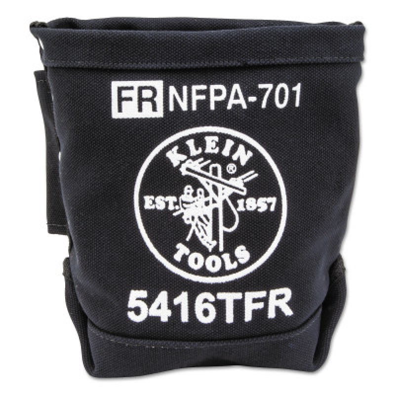 FLAME-RETARDANT CANVAS BOLT BAG-KLEIN TOOLS*409-409-5416TFR