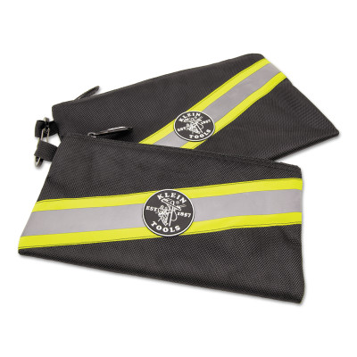 HIGH VISIBILITY ZIPPER BAGS-KLEIN TOOLS*409-409-55599