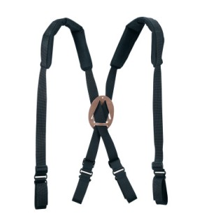 PADDED SUSPENDERS-BLACK-KLEIN TOOLS*409-409-5717