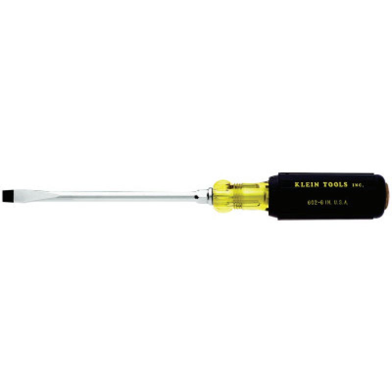 6"ROUND SCREWDRIVR-KLEIN TOOLS*409-409-602-6