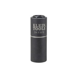 2-IN-1 IMPACT SOCKET  6-POINT  3/4" AND  9/16"-KLEIN TOOLS*409-409-66004