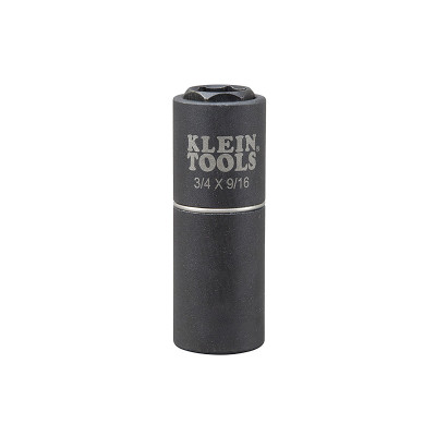2-IN-1 IMPACT SOCKET  6-POINT  3/4" AND  9/16"-KLEIN TOOLS*409-409-66004