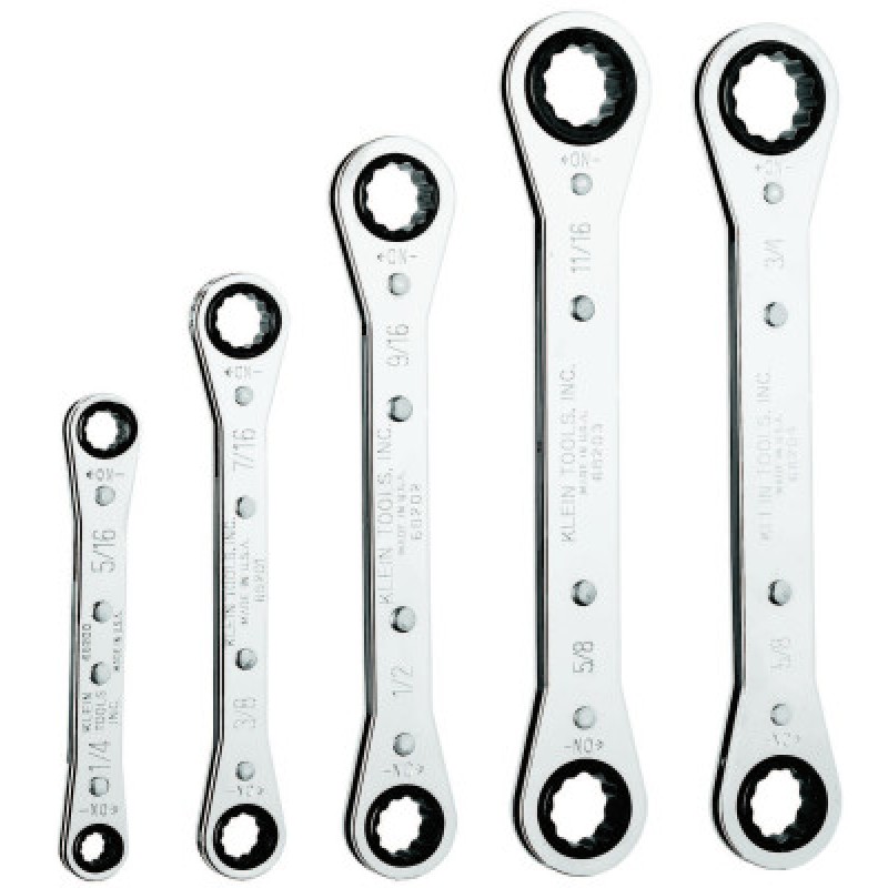 68221 5 PC RATCHET WRENC-KLEIN TOOLS*409-409-68221