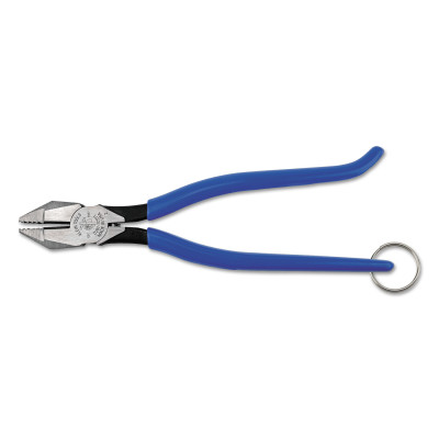 IRONWORKER'S PLIERS WITHTETHER RING-KLEIN TOOLS*409-409-D201-7CSTT