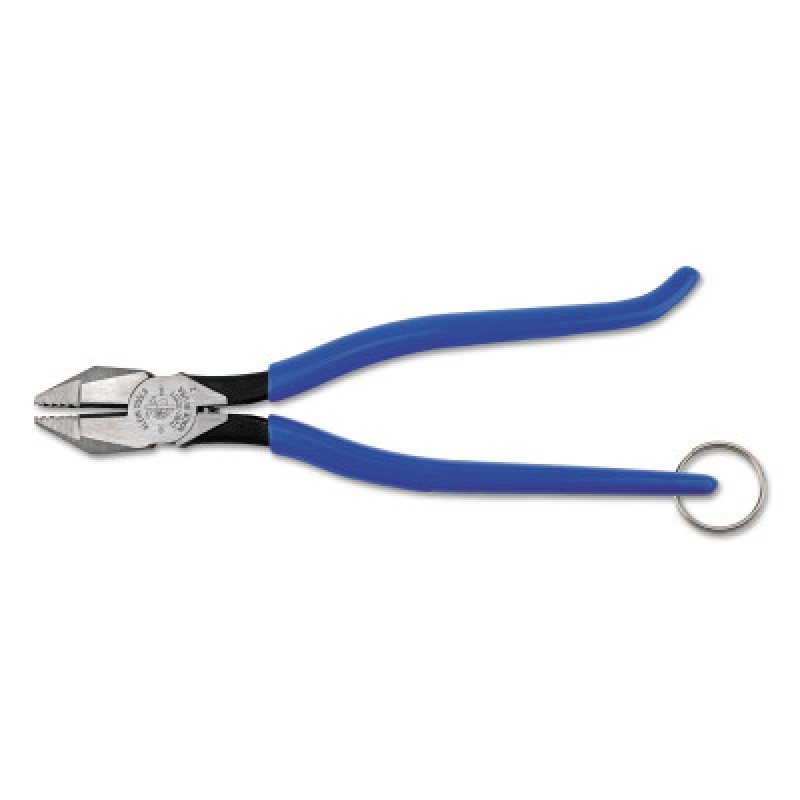 IRONWORKER'S PLIERS WITHTETHER RING-KLEIN TOOLS*409-409-D201-7CSTT