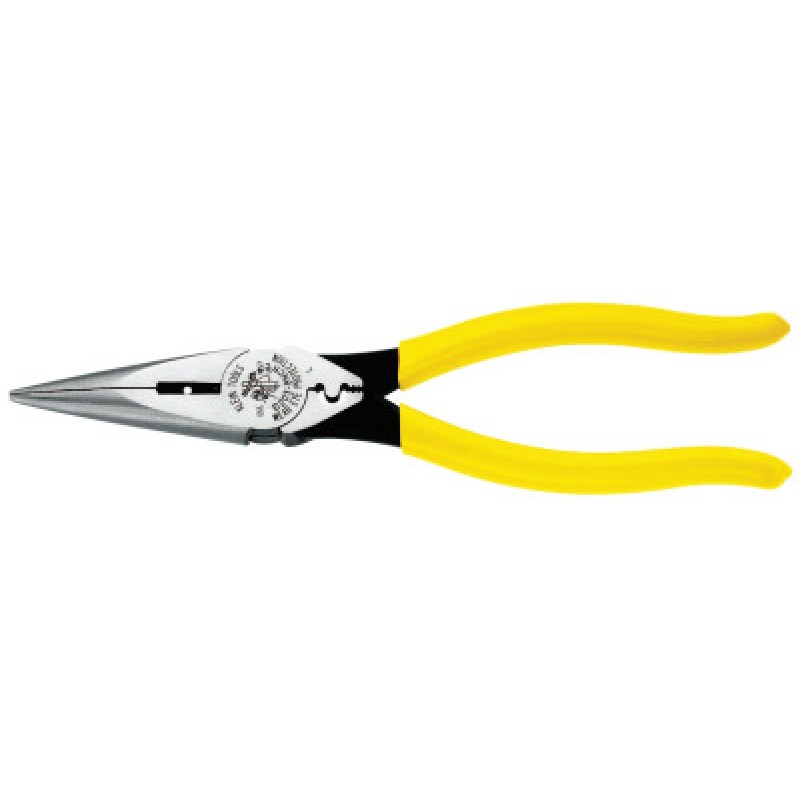 71034 8" LONG NOSE PLIER-KLEIN TOOLS*409-409-D203-8NCR