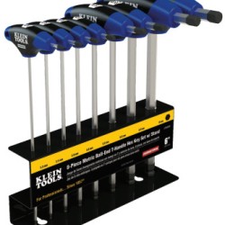 8 PC 6" METRIC BALL-ENDJOURNEYMAN T-HANDLE-KLEIN TOOLS*409-409-JTH68MB