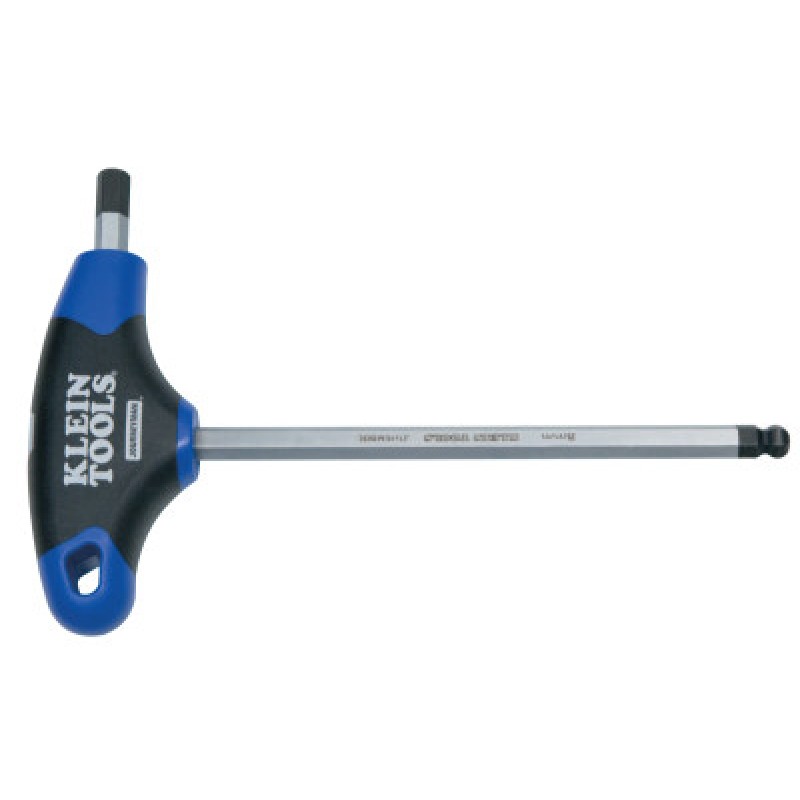8 MM BALL-END HEX JOURNEYMAN T-HANDLE 6"-KLEIN TOOLS*409-409-JTH6M8BE