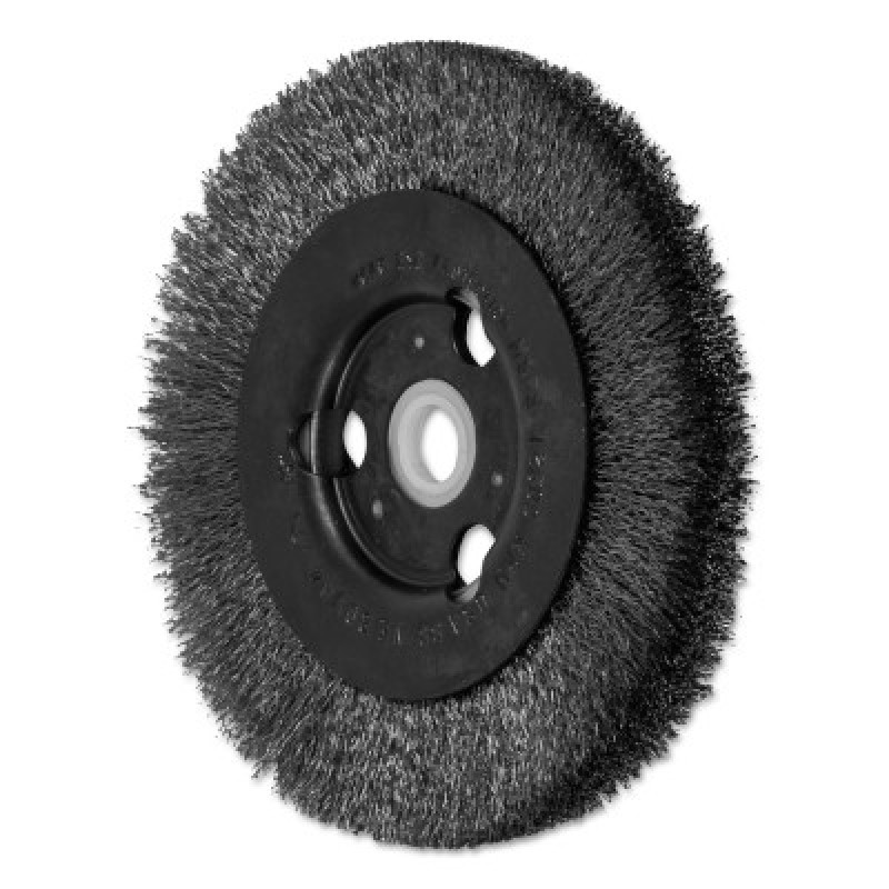 4" CRIMPED WIRE WHEEL NARROW FACE .006 SS WIRE-PFERD INC.-419-80344