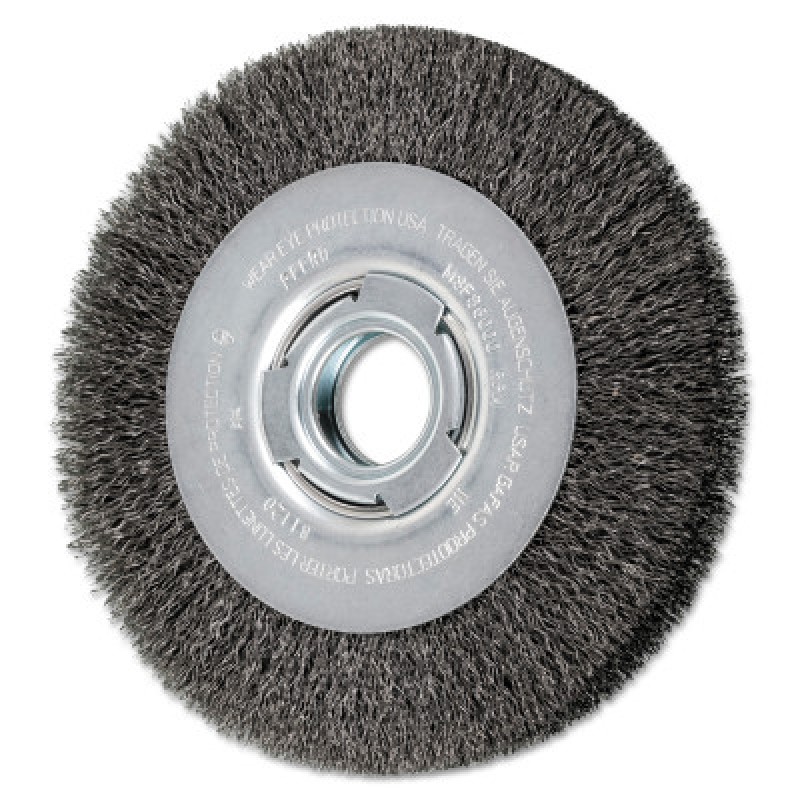 7" CRIMPED WIRE WHEEL MEDIUM FACE .014 CS WIRE-PFERD INC.-419-81122