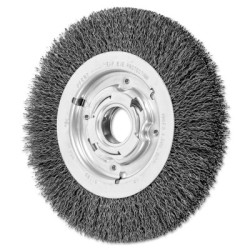 8" CRIMPED WIRE WHEEL MEDIUM FACE .014 CS WIRE-PFERD INC.-419-81128
