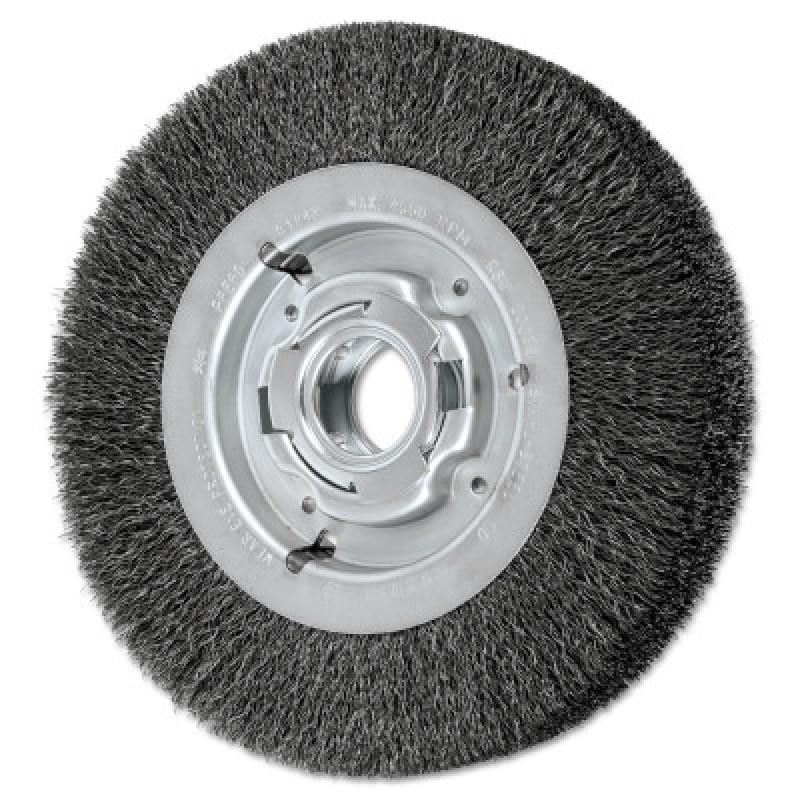 8" CRIMPED WIRE WHEEL WIDE FACE .012" CS WIRE-PFERD INC.-419-81247