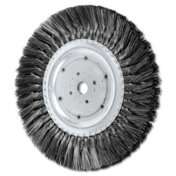8" STANDARD TWIST KNOT WHEEL LONG FLAG .014 CS-PFERD INC.-419-81889