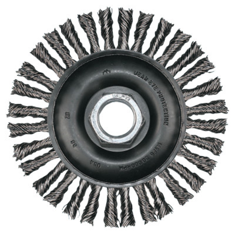 4" SB KNOT WHEEL .020 CS-PFERD INC.-419-82186