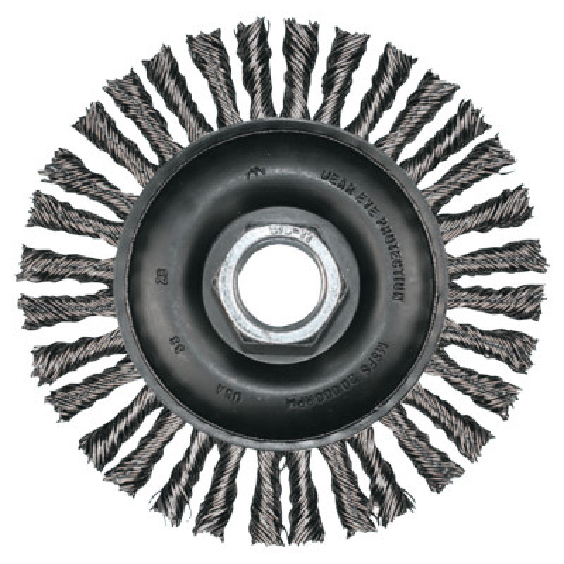 4" SB KNOT WHEEL .020 SS-PFERD INC.-419-82307