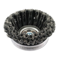 6" COMBITWIST KNOT CUP BRUSH DOUBLE ROW .023 CS-PFERD INC.-419-82557