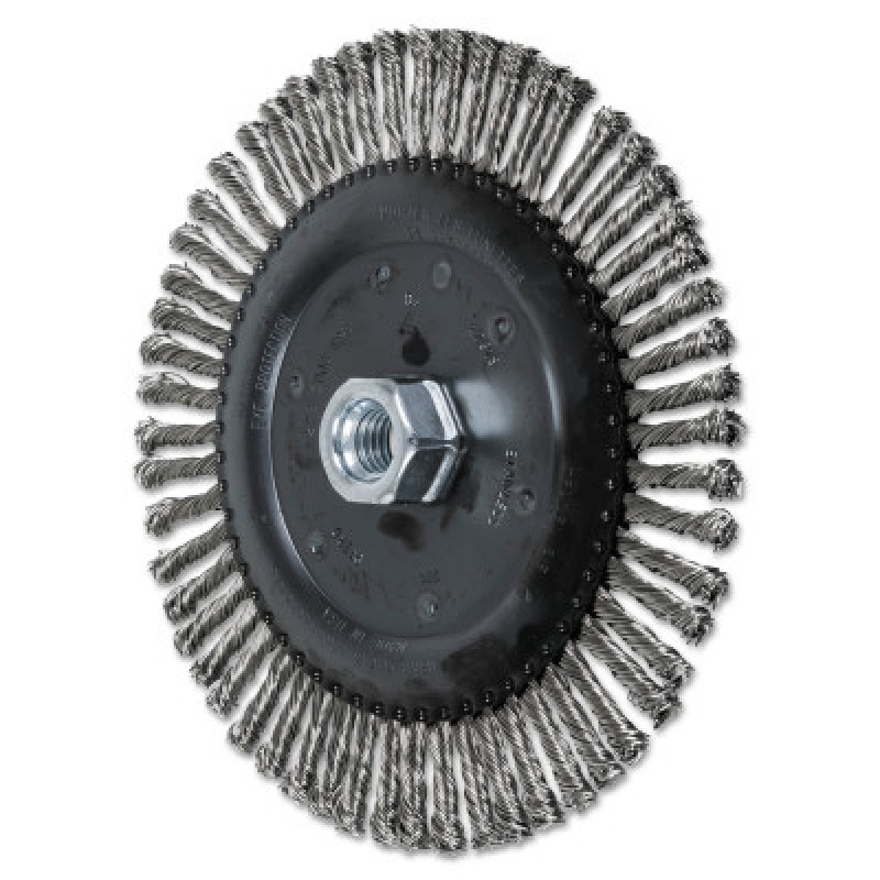 6-7/8" STRINGER BEAD KNOT WHEEL .020 SS WIRE-PFERD INC.-419-82619