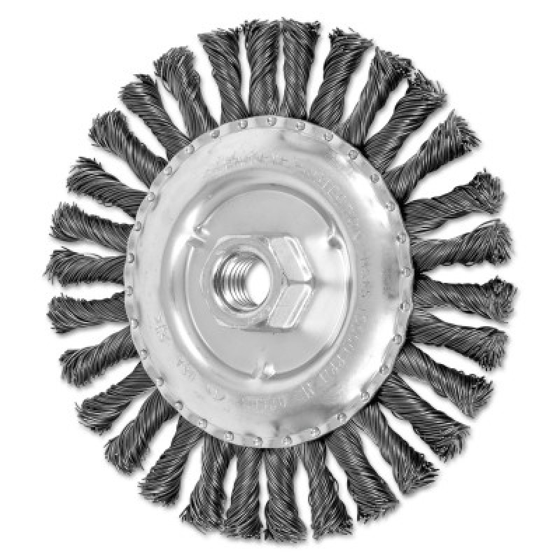 6"COMBITWIST FULL CABLEKNOT WHEEL .023 CS WIRE-PFERD INC.-419-82688