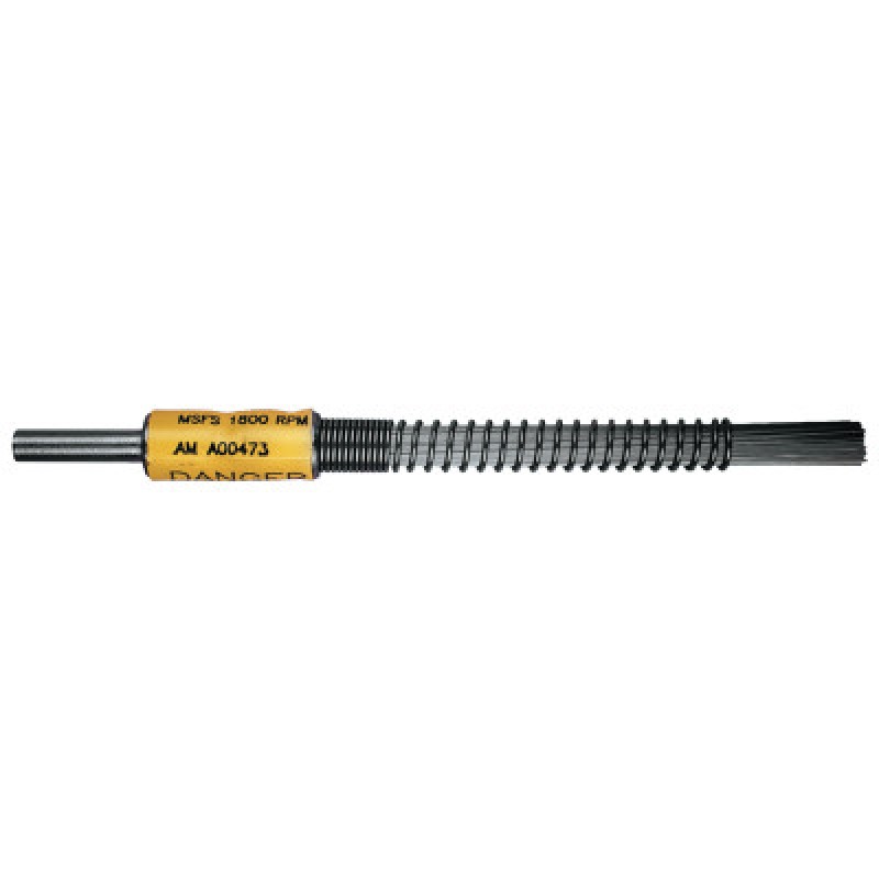 3/8" COIL SPRING BRUSH .014 CS WIRE 1/4" SHANK-PFERD INC.-419-82943