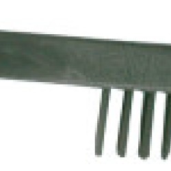 CURVED HANDLE SCRATCH BRUSH 3X19 ROWS CS WIRE-PFERD INC.-410-85012