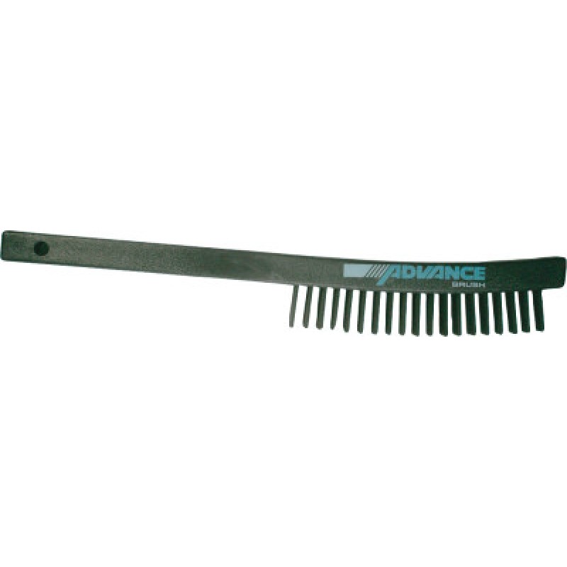 CURVED HANDLE SCRATCH BRUSH 3X19 ROWS CS WIRE-PFERD INC.-410-85012