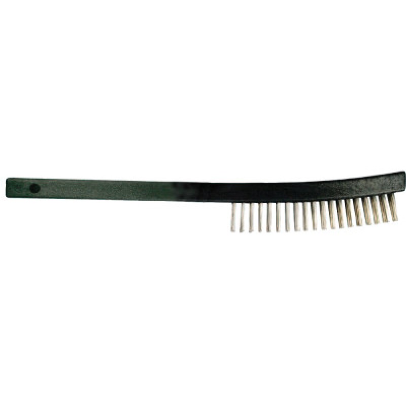 CURVED HANDLE SCRATCH BRUSH 3X19 ROWS SS WIRE-PFERD INC.-410-85014