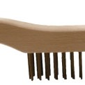 SHOE HANDLE SCRATCH BRUSH W/SCRAPER 4X16 ROWS CS-PFERD INC.-410-85034
