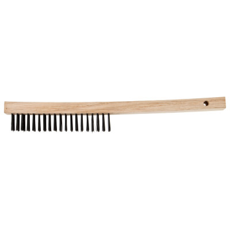CURVED HANDLE SCRATCH BRUSH - ECONOMY 3X19 ROWS-PFERD INC.-410-85045
