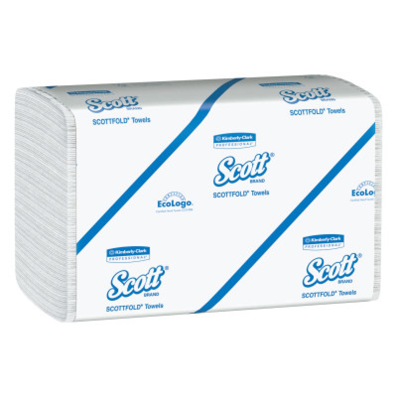 SCOTTFOLD M HAND TOWEL WHITE PK/175-KCCJACKSON SAFE-412-01960