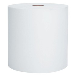 WHITE HARD ROLL TOWEL W/1.75" CORE 6/-KCCJACKSON SAFE-412-02000