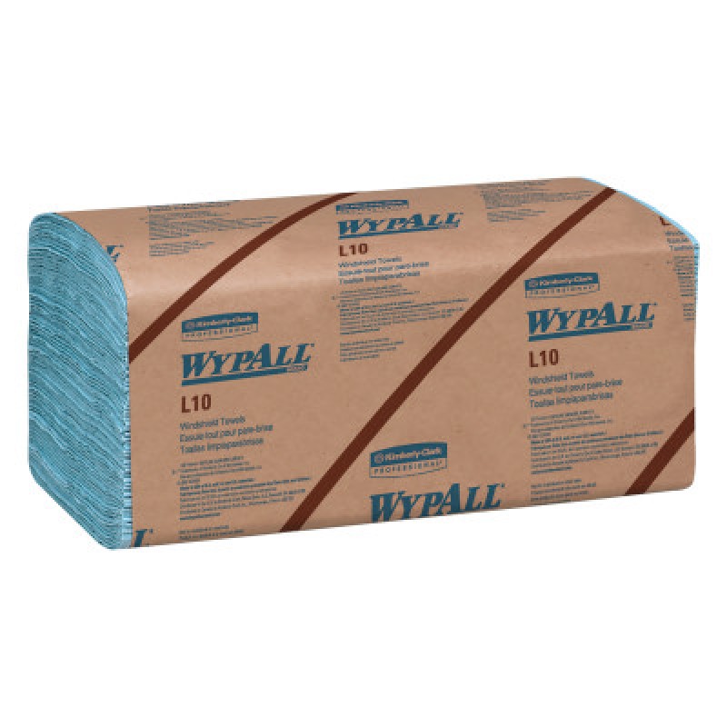 L10 WIPERS 1PLY WINDSHIELD TOWEL BL 10/224-KCCJACKSON SAFE-412-05123