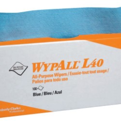 BLUE WYPALL PLUS WIPERALL PURPOSE MED DUTY-KCCJACKSON SAFE-412-05740
