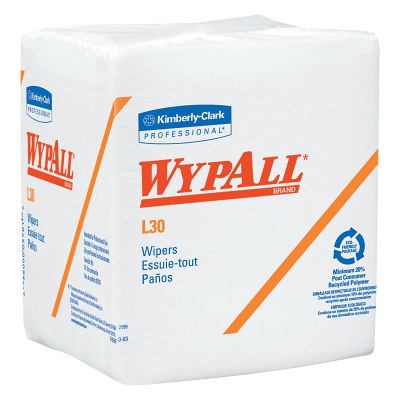 WYPALL L30 ECONOMIZER WIPERS WHT Q-FOLD 12BX/CA-KCCJACKSON SAFE-412-05812