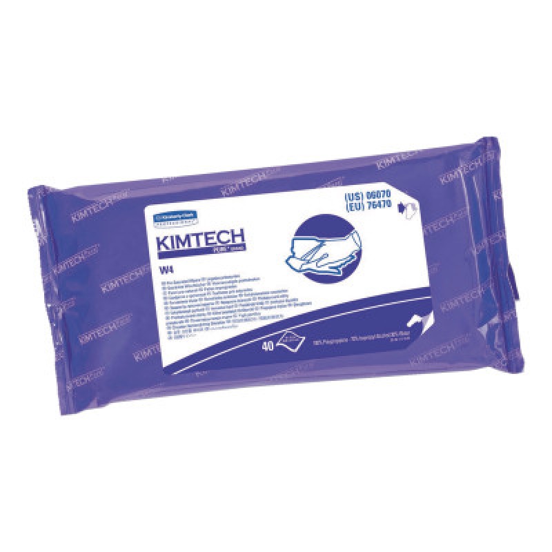 KIMTECH PREMOISTEND WHTWIPES 40/POUCH-KCCJACKSON SAFE-412-06070