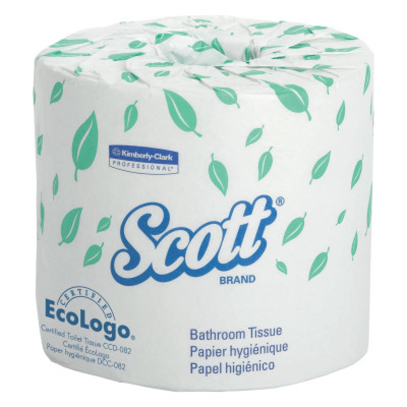 SCOTT SURPASS 2 PLY BATHROOM TISSUE 605 SHEETS/R-KCCJACKSON SAFE-412-13607