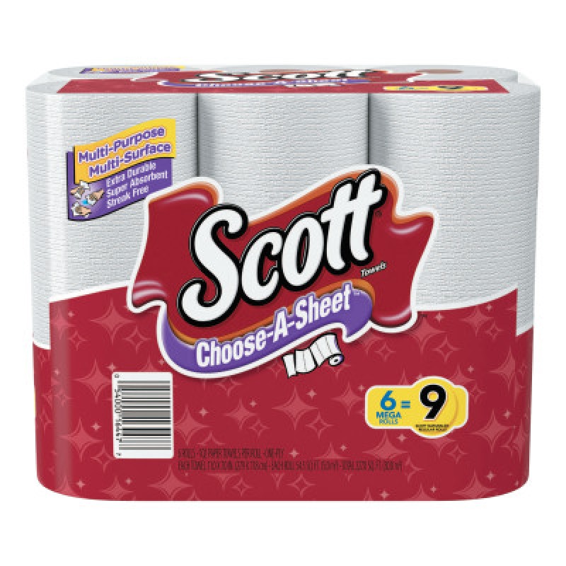 KCC16447 TOWEL SCOTT MEGA RL 102SH-ESSENDANT-412-16447