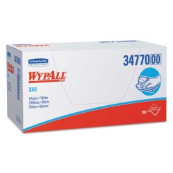 WYPALL X60 WIPERS FLAT WHITE 6/150-KCCJACKSON SAFE-412-34900