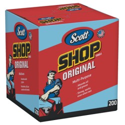 (BOX/200) SCOTT SHOP TOWEL RAGS IN A BOX-KCCJACKSON SAFE-412-75190