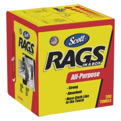 (BOX/200) SCOTT RAGS INA BOX-KCCJACKSON SAFE-412-75260