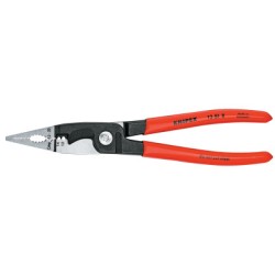 8" ELECT INST PLIER 10 14 AWG WIRE STRIPPER-KNIPEX TOOLS LP-414-13818