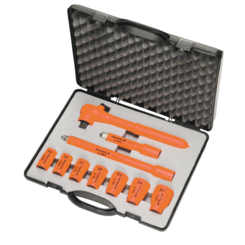10 PART COMPACT TOOL CASE-KNIPEX TOOLS LP-414-989911S5