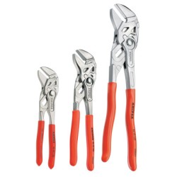 3 PC. PLIERS WRENCH SET6"  7"  10"-KNIPEX TOOLS LP-414-9K008045US